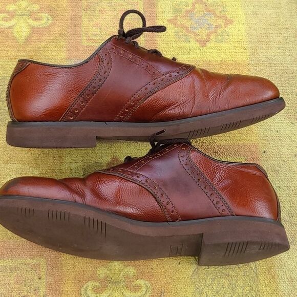Dexter genuine leather lace up oxford loafers main image 9